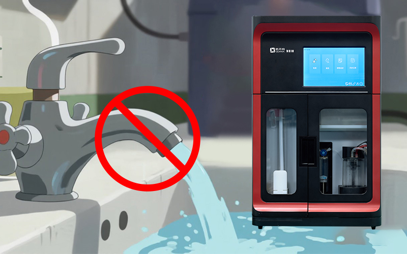 傳統(tǒng)凱氏定氮儀依賴玻璃冷凝器，必須外接自來(lái)水冷卻，不僅消耗大量水資源，還受水壓、水溫影響，成為實(shí)驗(yàn)室效率與成本控制的“隱形障礙”。而免水全自動(dòng)凱氏定氮儀的出現(xiàn)，正是為解決這一痛點(diǎn)而來(lái)。